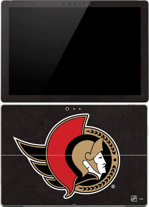 NHL Ottawa Senators Distressed Surface Pro (2017) Skin